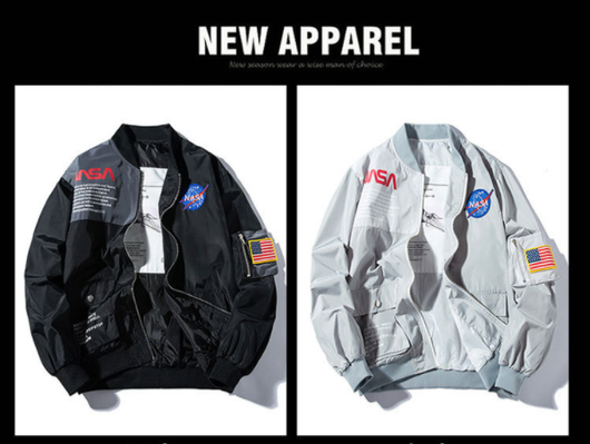 Chaqueta Bomber Astronauta Unisex - Estilo Urbano y Funcional