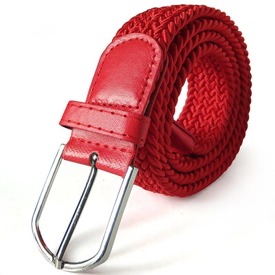 Cinturón Elástico Trenzado Unisex - Correa Extensible de Lona - Image 21