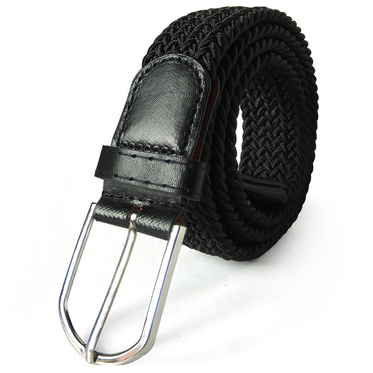 Cinturón Elástico Trenzado Unisex - Correa Extensible de Lona - Image 16