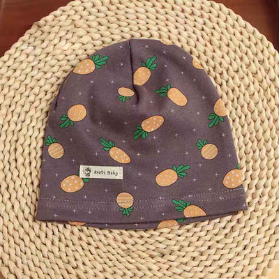 Gorro de Protección Térmica de Algodón Estampado para Bebé - Image 6