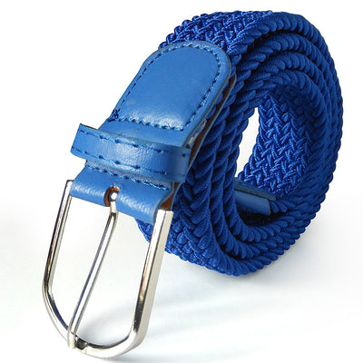 Cinturón Elástico Trenzado Unisex - Correa Extensible de Lona - Image 17
