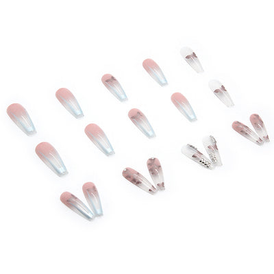 Parches de Uñas Diamante Mariposa Ballet Trapezoidales - Image 8