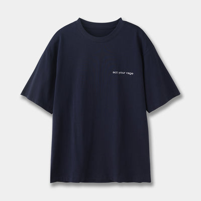 Camiseta de Algodón con Estampado de Letras - Image 6