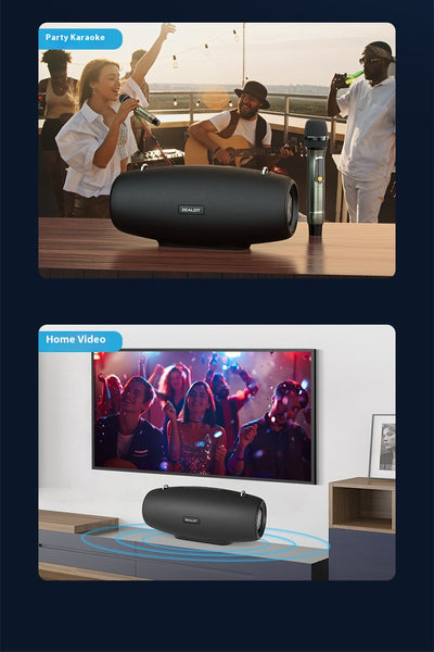 Parlante Karaoke Bluetooth Familiar de Alta Potencia - Image 10