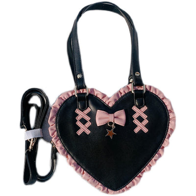 Bolsa Bandolera Corazón Anudado Love - Diseño Cruzado para Mujer - Image 8
