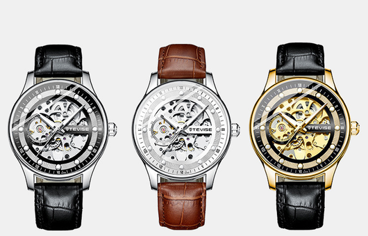 Reloj Mecánico Resistente al Agua con Diseño Hueco Moderno - Image 9