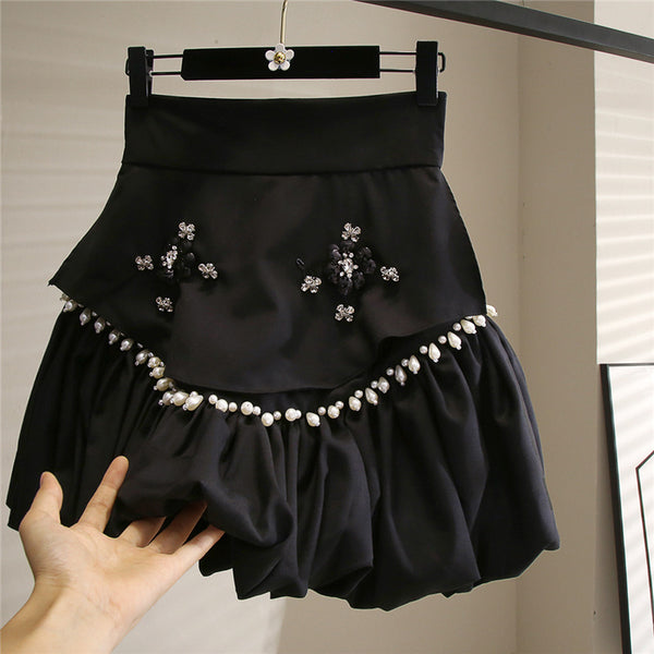 Falda de Ingeniería con Diamantes Engarzados para Mujer - Image 6