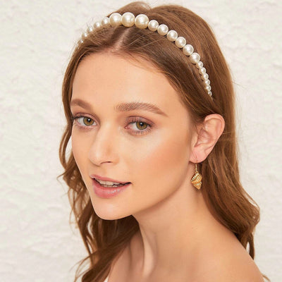 Tiara de Presión Temperamento Princesa - Accesorio de Novia Retro con Red de Hada