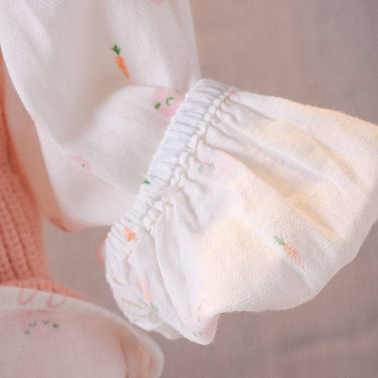 Conjunto de Primavera para Niña - Blusa y Chaleco Dos Piezas - Image 6