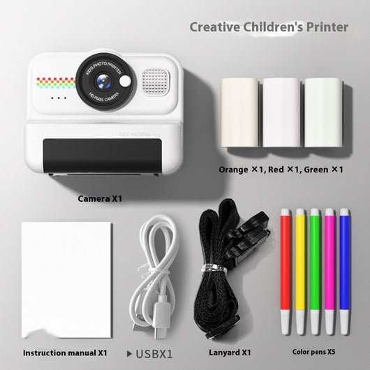 Cámara Instantánea de Fotos y Videos HD con Impresión Inmediata - Image 7