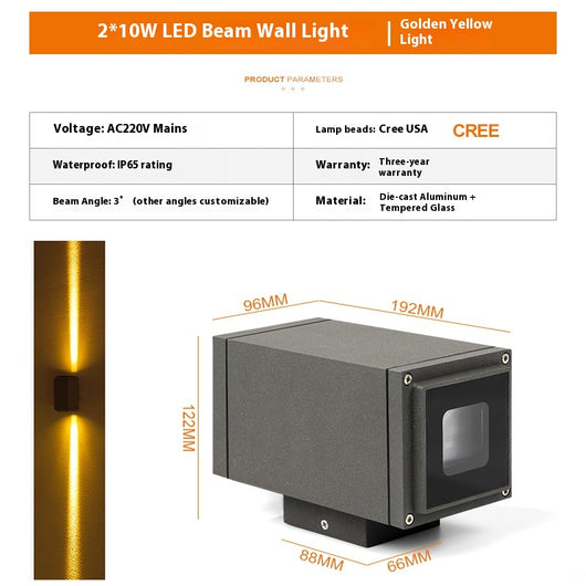 Lámpara de Pared Exterior Doble Cabezal IP65 - Iluminación Impermeable para Fachada - Image 11