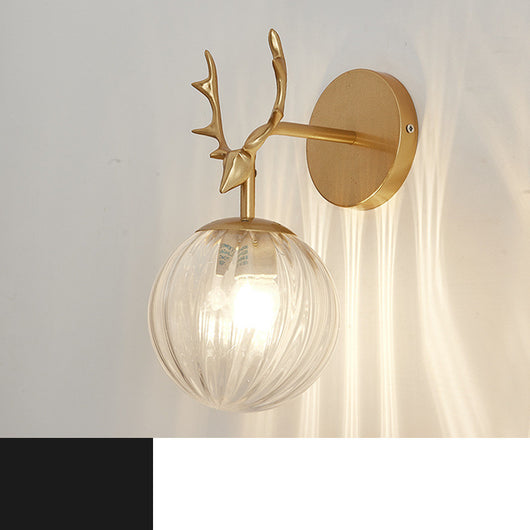 Lámpara de Pared Redonda de Cristal Minimalista Moderna - Image 18
