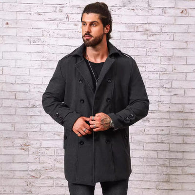 Abrigo de Lana para Otoño e Invierno - Diseño Elegante y Versátil - Image 5