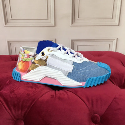 Tenis Casual Colorblock con Cordones y Suela Plana - Image 2