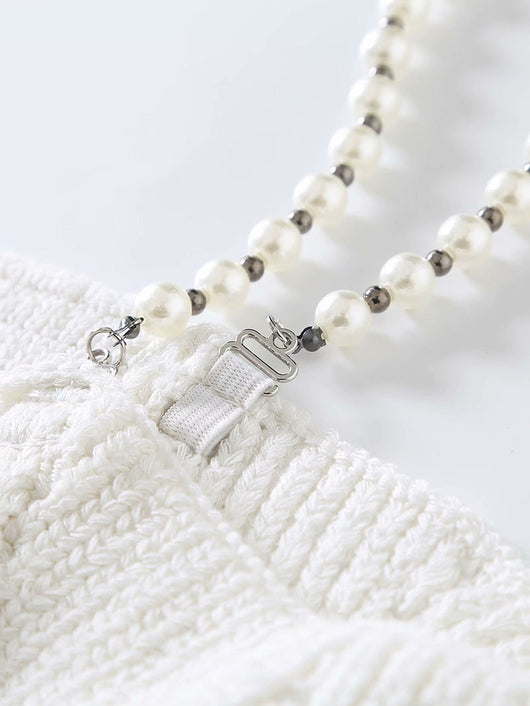 Chaleco Tejido Slim con Tirantes de Perla - Diseño Versátil Todo Uso - Image 12