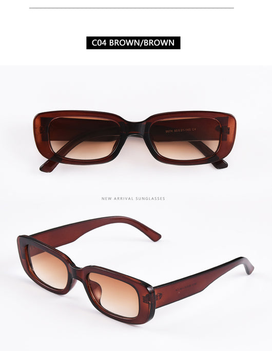 Gafas de Sol Cuadradas Compactas para Mujer - Image 4