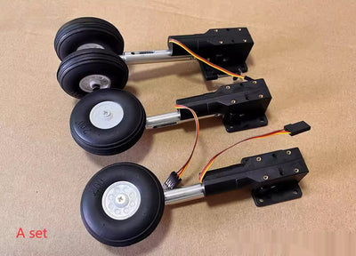 Carrito de Transporte con Ruedas Dobles y Sistema de Suspensión Retráctil - Image 3