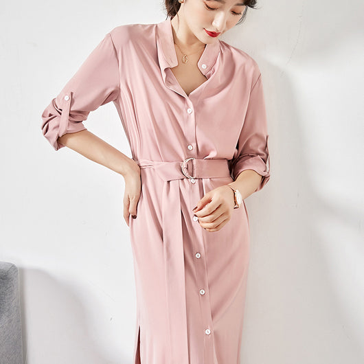 Vestido Falda Ajustado con Abertura Lateral - Image 2