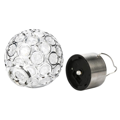 Esfera de Cristal Iluminada con Energía Solar - Image 4