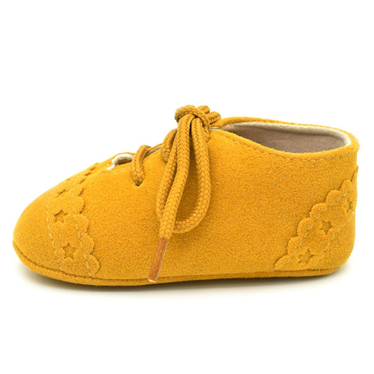 Zapatos Suaves para Bebé Primavera-Otoño con Encaje, Suela Flexible 0-1 Año - Image 2