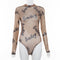 Body de Malla Ajustado Sexy