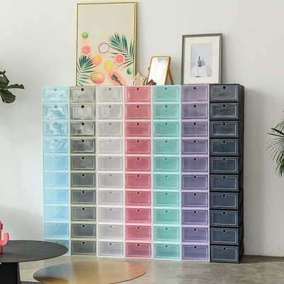 Caja Organizadora de Zapatos Transparente Reforzada