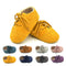Zapatos Suaves para Bebé Primavera-Otoño con Encaje, Suela Flexible 0-1 Año