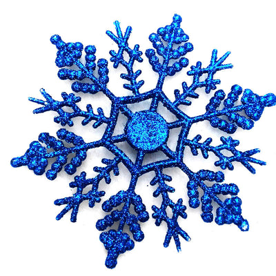 Copos de Nieve Acrílicos 10cm - Decoraciones Navideñas Premium para Árbol - Image 10