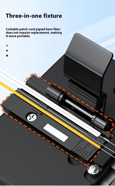 Cortador de Fibra Óptica HB-08 para Soldadura - Image 13