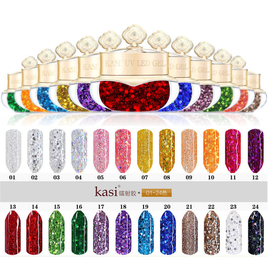 Gel de Uñas Removible con Luz LED - 48 Colores Brillantes - Image 6