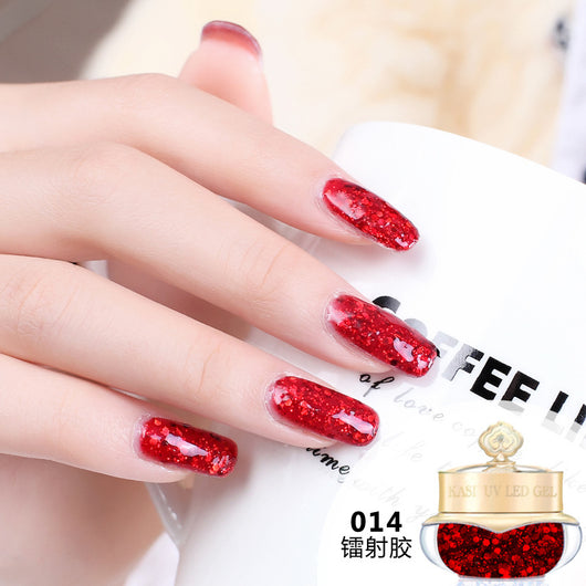 Gel de Uñas Removible con Luz LED - 48 Colores Brillantes - Image 4