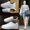 Zapatillas Deportivas Blancas Mujer - Suela Gruesa Transpirable Estilo Coreano