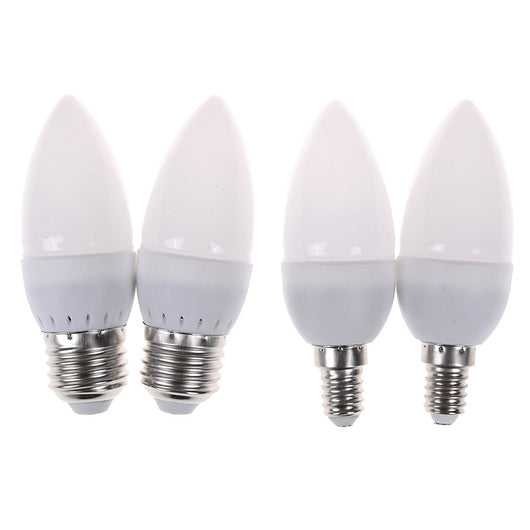 Bombilla LED Vela 3W E14 E27 220V - Ahorro de Energía Garantizado