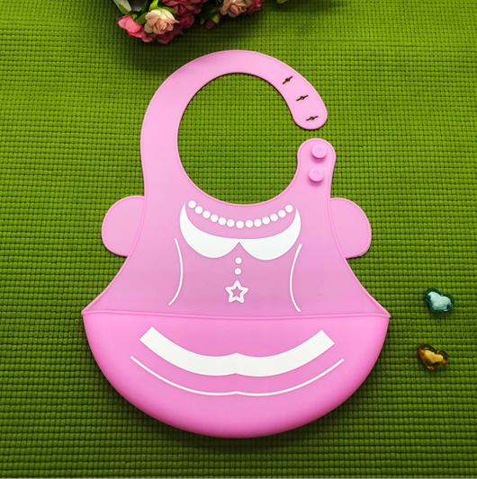 Baberos Silicona Grado Alimentario con Bolsillo para Comida | Baberos Impermeables Ajustables para Niños - Image 14