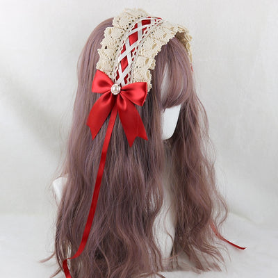 Diadema Lolita de Encaje Estilo Soft Girl Japonés - Image 39