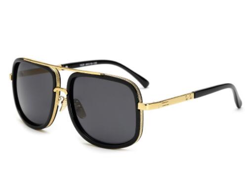 Gafas de Sol Cuadradas Flat Top Lujo - Diseño Unisex Estilo Celebrity - Image 2