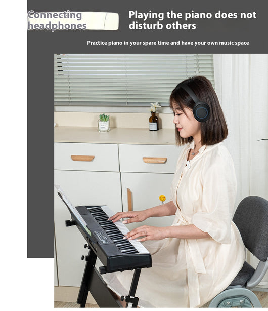 Piano Digital Portátil Plegable 61 Teclas con Carga Inteligente - Image 12