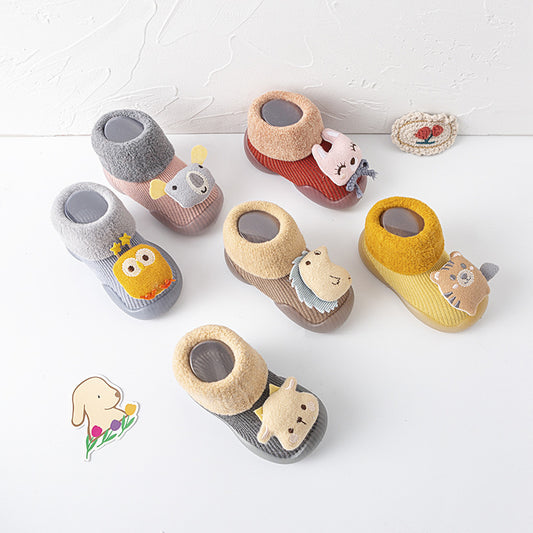 Calcetines Antideslizantes para Bebé y Niño Pequeño con Diseño de Muñecos
