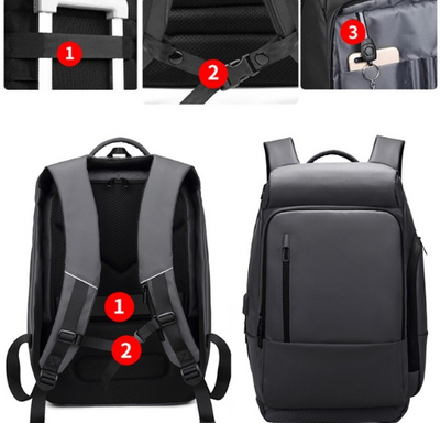Mochila de Viaje de Gran Capacidad para Aventuras al Aire Libre - Image 4