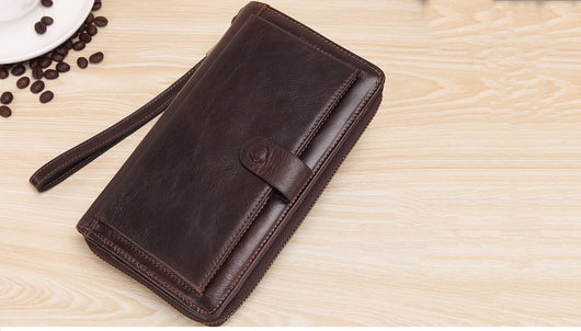 Billetera Ejecutiva de Cuero para Hombre con Bolsillo Frontal - Image 6