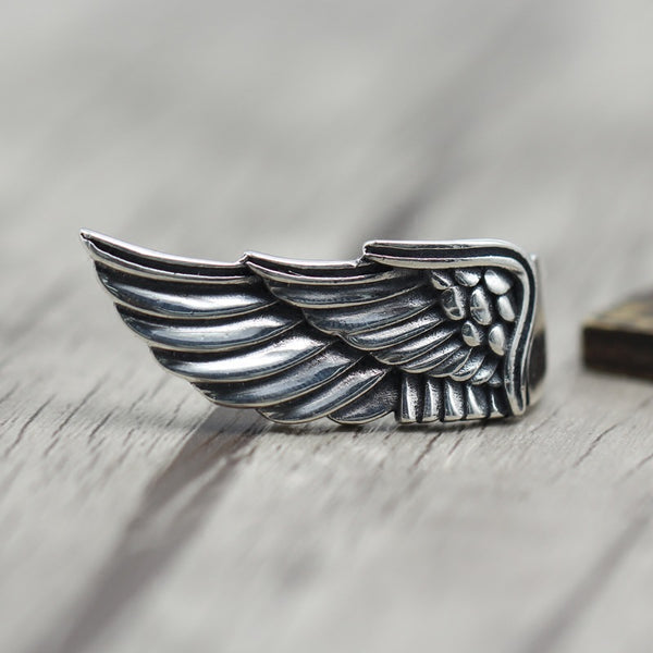 Anillo de Alas Personalizado Estilo Vintage