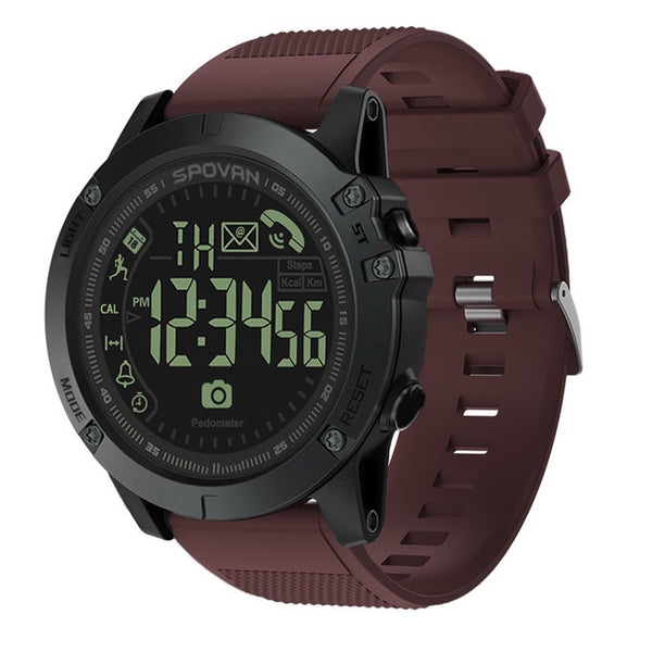 Reloj Deportivo Inteligente con Podómetro y Resistencia al Agua