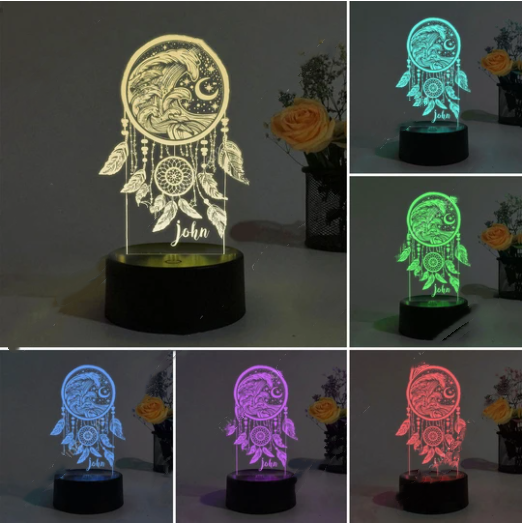 Atrapasueños Luminoso Personalizado III38 - Image 9
