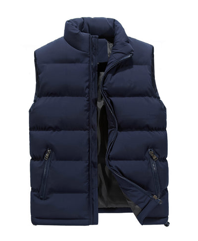 Chaleco Acolchado de Algodón para Hombre - Calidez Otoño e Invierno - Image 4