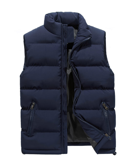 Chaleco Acolchado de Algodón para Hombre - Calidez Otoño e Invierno - Image 4