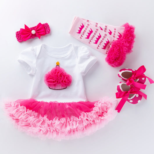 Pelele de Algodón Premium para Bebé - Vestido Romper Rosa Pálido de Manga Corta - Image 13