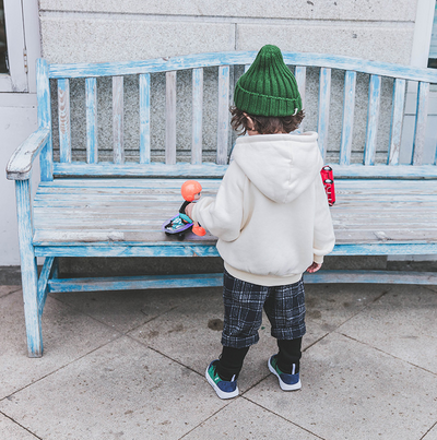 Suéter de Terciopelo para Niño 1-3 Años - Abrigo Grueso Otoño Invierno con Capucha - Image 6