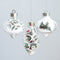 Bola de Navidad Decorativa 8cm - Plástico PET Pintado Premium