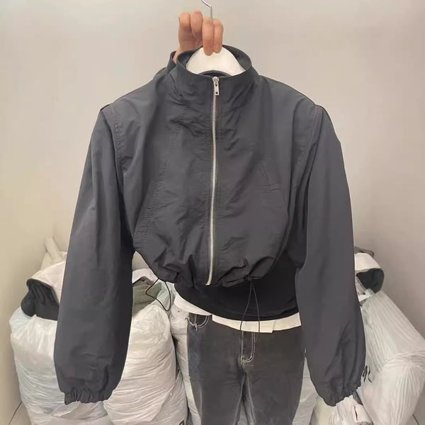 Chaqueta Protectora Solar para Mujer con Cuello de Pie