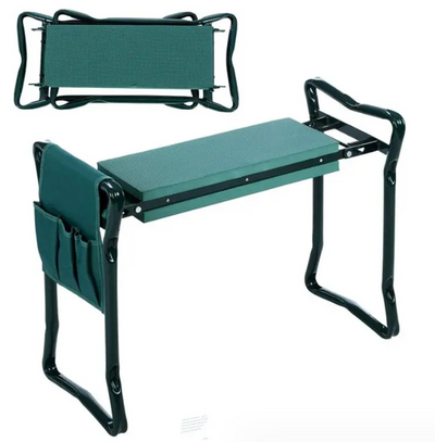 Silla Plegable de Jardín con Bolsa de Herramientas - Image 10